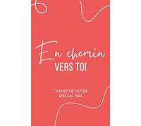 En chemin vers toi - Cahier de notes design élégant et féminin, spécial PMA (procréation médicalement assistée): Carnet de suivi FIV et insémination : ... 90 pages lignées couleur rouge, format poche