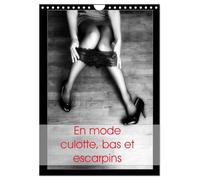 En mode culotte, bas et escarpins (Calendrier mural 2026 DIN A4 horizontal), CALVENDO calendrier mensuel: Calendrier et photos en noir et blanc autour ... avec une culotte plus ou moins en place.