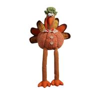en peluche de dinde en peluche - Jouets de décoration de Ringraziamento, peluches de dinde suspendues sur le thème de la récolte | Figurine pour décoration de maison et de cuisine de fête d'autom