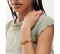 En Route - Ruby Kiss - Bracciale rigido placcato oro 18 k con pietre rosse corniola No Size