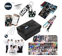 EN-Set Regalo, Merce K-pop, JUNGWON HEESEUNG JAY JAKE SUNGHOON SUNOO NI-KI Album Fotocard Portachiavi Acrilico Stand-up