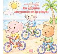 En Verano ¡Jugamos en la playa!: Libro para colorear con más de 50 ilustraciones