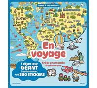 En voyage: 1 décor cosy géant à animer avec + de 300 stickers