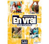 En vrai: Niveau A1 - Cahier d'activités + audio online