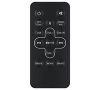 EN205A6H ha sostituito il telecomando per Hisense 2.0 Channel Sound Bar Home Theater System HS205