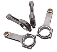 EN24 forgiato 4340 H Asta di collegamento a travi 139 mm Scatto galleggiante PEEN TUV Certificato Compatibile con motori K20 K20A2 K20Z1 K20Z3