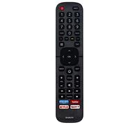 EN2BI27H Telecomando sostitutivo Adatta per Hisense UHD Smart TV H50B7520 H50B7540 H50B7560 H50BE7400 H50BE7400UK H50BE7410 H50BE7430 H50BE7450 H55B7500 H55B7500UK H55B7520 H55B7540 H55B7560