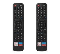 EN2BK27S Sub Remoto Sostitutivo EN2BK27H EN2BS27H EN2BN27H EN2BL27H, Compatibile Con Hisense 4K Smart TV Con 4 Scorciatoie Ap(2pcs)