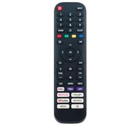 EN2J30H Telecomando di ricambio Commander compatibile con Hisense Vidaa TV 65A60H 50A6010GMV 55A60H 55H6G 55H77G 55V6G 55A60G 43A6070GMV 40H55G 40A4HV 65V6G 50HHV 6G 40A. 4GV 50H77G 50A60G 50A60GMV
