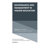 Enakshi Sengupt Governance and Management in Higher Educatio (Copertina rigida)