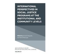 Enakshi Sengupt International perspectives in social justice (Copertina rigida)