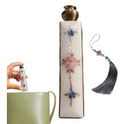 Enamel Metal Address Book | Vintage Flower Phone Book | Retro Pocket Organizer For Women Adults Elderly | Collectible Travel Keepsake Gift For Home Office Or Dorm Use