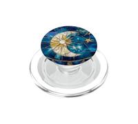 EnamelNightsky Celestial Watercolor Enamel Sun PopSockets PopGrip per MagSafe