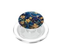 EnamelStar Mosaic Glass Blue Floral PopSockets PopGrip per MagSafe