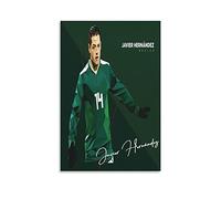 Enartly Poster da parete su tela Javier Hernández stampa dipinti per soggiorno camera da letto decorazione 50 * 70cm Senza Cornice