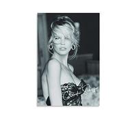 Enartly Poster E Stampe Claudia Schiffer Poster Decorazione Soggiorno Camera da letto Pittura 40 * 60cm Senza Cornice