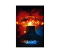 Enartly Poster E Stampe Film Incontri ravvicinati del terzo Kindl Classic Cover Canvas Wall Art Soggiorno Poster Camera da letto Decor Painting 60 * 90cm Senza Cornice
