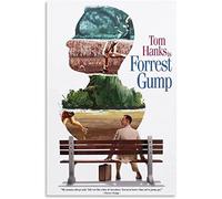 Enartly Poster E Stampe Forrest Gump stampa dipinti per soggiorno camera da letto decorazione 60 * 80cm Senza Cornice
