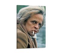 Enartly Quadri Su Tela Klaus Kinski Attore tedesco Poster decorativi del soggiorno 50 * 70cm Senza Cornice