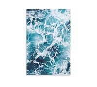 Enartly Quadri Su Tela Nordication Blue Seas Landscapes Morden Decorative Living Room Posters 60 * 90cm Senza Cornice