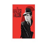 Enartly Quadri Su Tela Ragionamento Il falco maltese Poster decorativi del soggiorno 50 * 70cm Senza Cornice