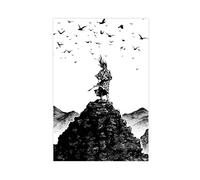 Enartly Quadro Su Tela Vagabond Manga Sport Poster Canvas Wall Art Pictures for Bedroom Wall Art Gifts Decor 60 * 80cm Senza Cornice