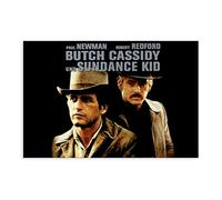 Enartly Stampe Quadri Film Butch Cassidy e il Sundance Kid Classic Copertina Poster Soggiorno Camera da letto Pittura Opera d'arte 40 * 60cm Senza Cornice