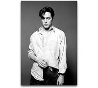 Enartly Stampe Quadri John Hugh Grant Poster e stampe d'arte murale arredamento moderno per la camera da letto familiare 60 * 80cm Senza Cornice
