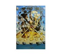 Enartly Stampe Quadri Salvador Dalí Galatea di The Spheres Poster Soggiorno Camera da letto Pittura Opera d'arte 60 * 80cm Senza Cornice