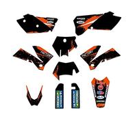 ENARUI Adesivi Grafiche Compatibili con KTM 250 450 350 200 400 125 300 150 500 525 EXC 2005 2006 2007