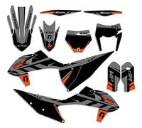 ENARUI Grafiche Adesivi Compatibili con 2019-2022 KTM 450 250 125 350 200 525 500 150 300 SX SXF XC XCF e 2020-2023 EXC EXC-F XCW-F
