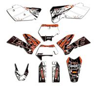 ENARUI Grafiche Adesivi Compatibili con KTM 250 450 350 200 400 125 300 150 500 525 EXC 2005 2006 2007