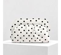 ENBEI Elegante Clutch Stile Pois - Borsa per il Trucco, Borsa da Spiaggia, Borsa da Donna alla Moda, Borsa a Conchiglia, Semplice & Versatile, Elegante Borsa da Sera alla Moda, Adatta per Varie Occasi