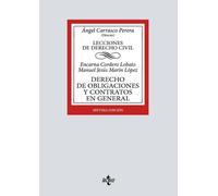 Encarna Cordero Derecho de obligaciones y contratos en general: Lecc (Tascabile)