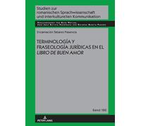 Encarnación Tab Terminología Y Fraseología Jurídicas En El Li (Copertina rigida)