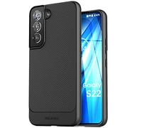 ENCASED Cover per Samsung Galaxy S22 Custodia Sottile Prottetiva - Nera