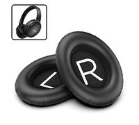 Encased Cuscinetti auricolari Bose di ricambio per cuffie Bose QC45/QC35, set di cuscinetti auricolari in pelle sintetica (nero)