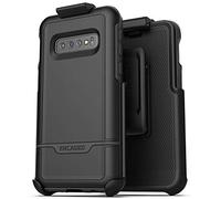 Encased Custodia antiurto per Samsung Galaxy S10 Plus - Progettata per la massima protezione (include clip per cellulare)