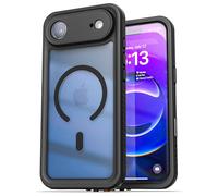 ENCASED Custodia impermeabile compatibile con iPhone 6,6 pollici (2025) trasparente