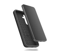 ENCASED Custodia per Google Pixel 10a con pellicola protettiva integrata (compatibile con PixelSnap), protezione integrale a 360°, colore nero
