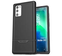 Encased - Custodia protettiva robusta per Galaxy Note 20 (2020 Rebel Armor) di grado militare, per Samsung Note 20, colore: Nero