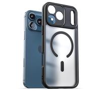 ENCASED Custodia sottile satinata compatibile con iPhone 6,9 pollici (2025) trasparente