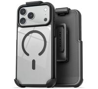 Encased Custodia trasparente Slimshield con clip da cintura fondina compatibile con iPhone 6,9 pollici (2025)