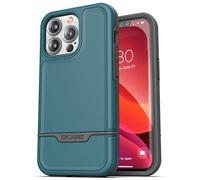 Encased Rebel Armor progettata per iPhone 13 Pro Max, custodia ultra protettiva e robusta (blu oceano)