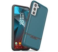 Encased Serie Rebel progettata per Samsung Galaxy S21 Plus, custodia protettiva resistente (blu)