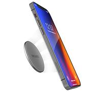 ENCASED - Supporto adesivo per iPhone compatibile con MagSafe, disco magnetico ultra sottile (0,15") per montaggio sicuro su parete, cruscotto auto, palestra, cucina o frigorifero (adesivo posteriore)