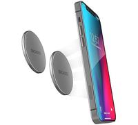 ENCASED Supporto magnetico per iPhone (2 pezzi) progettato per MagSafe, supporto per telefono da attaccare - ideale per auto, casa, ufficio, camper e altro (retro adesivo, design ultra sottile da 0,4