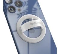 Encased Supporto magnetico per telefono (compatibile con MagSafe), sottile anello in silicone per iPhone (glitterato)