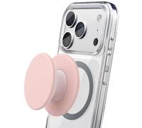 Encased Supporto magnetico pieghevole in silicone per iPhone (compatibile con MagSafe) (smalto alla fragola)