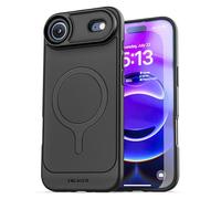 ENCASED Thin Armor per iPhone 17 Air Cover Magnetica (Compatibile MagSafe) - Custodia Sottile in TPU con Presa Antiscivolo (Nero)